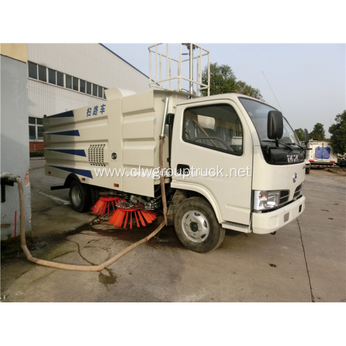 Runway vacuum road sweeper truck